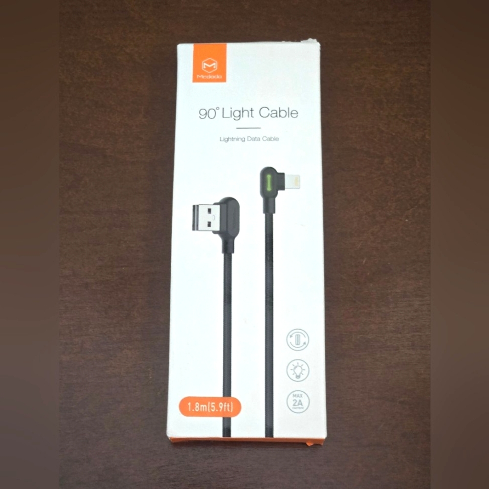 NEW Mcdodo 90° Light USB Cable iPhone